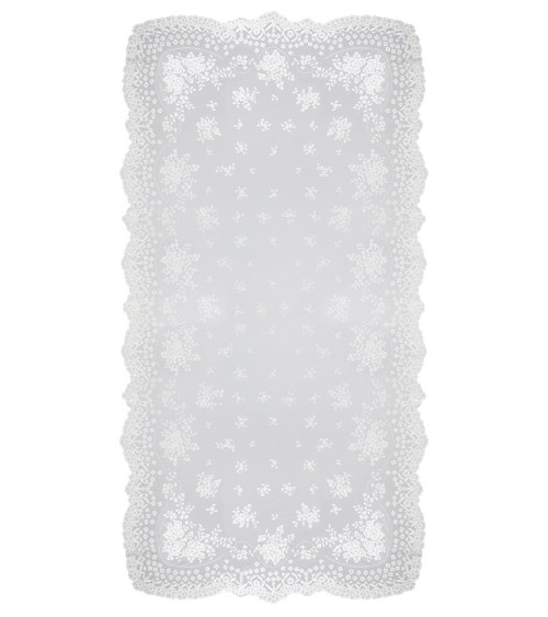 Mantilla bordada a mano