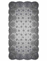 Mantilla bordada a mano