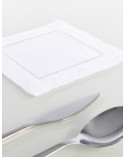 White napkin