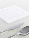 White napkin
