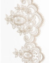 Velo de novia blanco