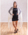 Mantilla bordada a mano