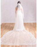 Hand embroidered bride mantle