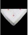 Machine embroidered Manila shawl